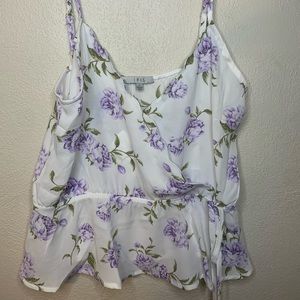 Floral tank top